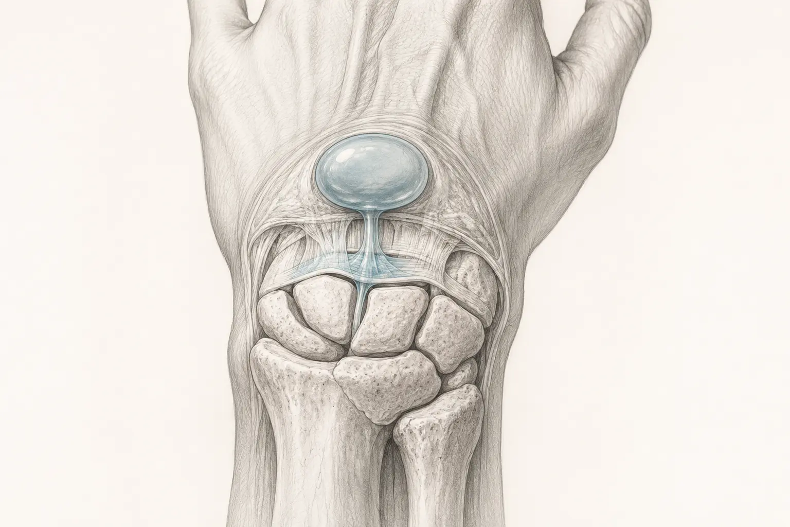 Anatomie du kyste dorsal et du DCSS