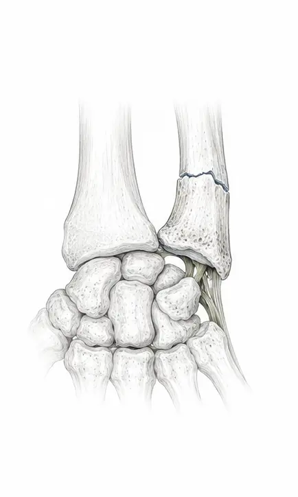 Fracture distale de l’ulna